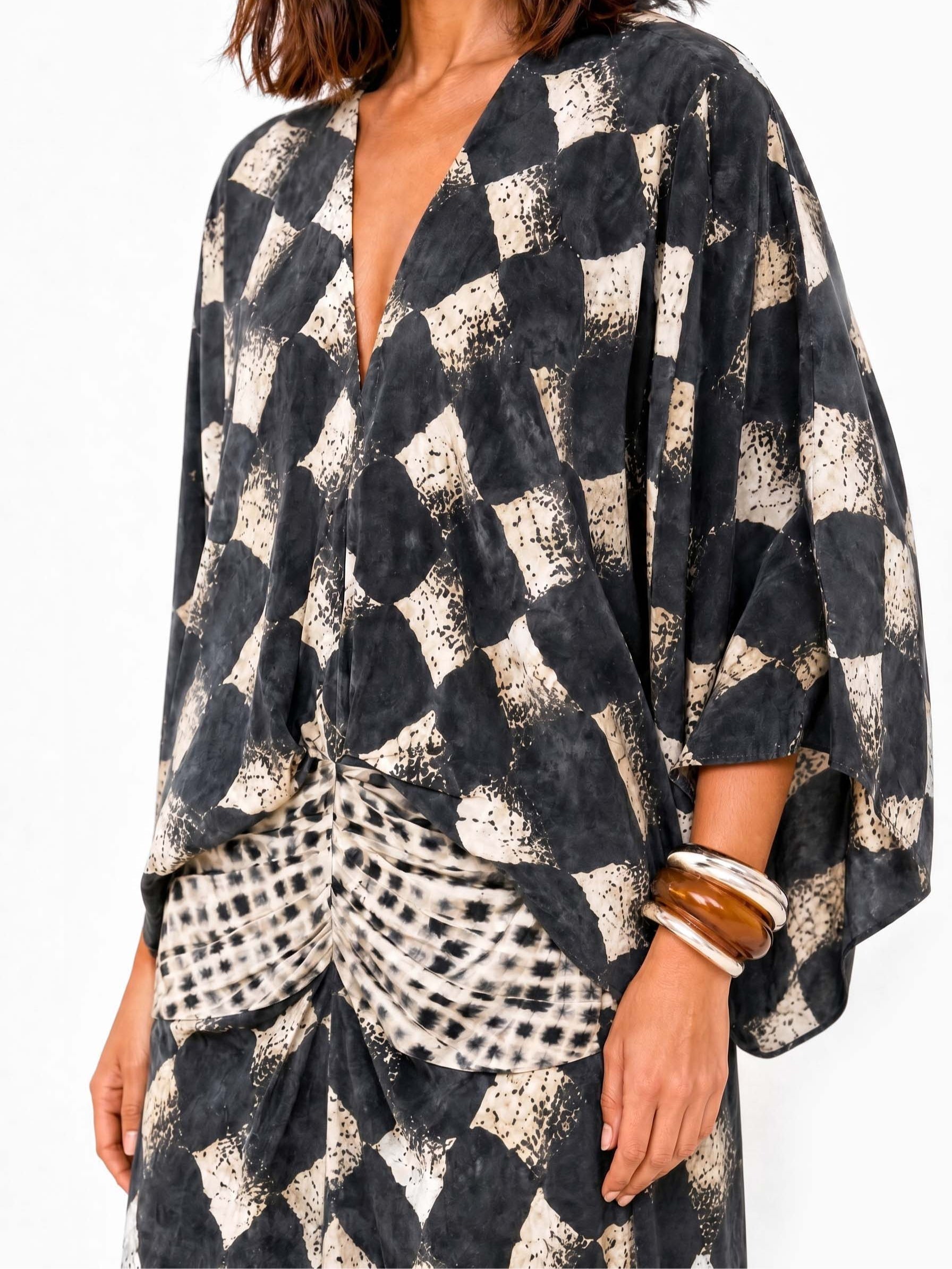 Maelia | Vestido Mosaico Mediterráneo - Talla S