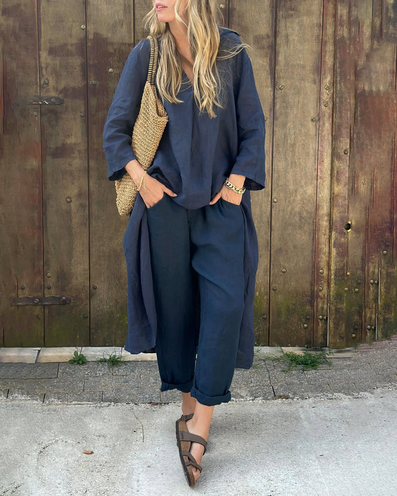 Conjuntos Céline Valmont — armonía perfecta en cada momento | Conjunto Dos Piezas Elegante Primavera-Verano