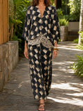 Maelia | Vestido Mosaico Mediterráneo - Talla XS