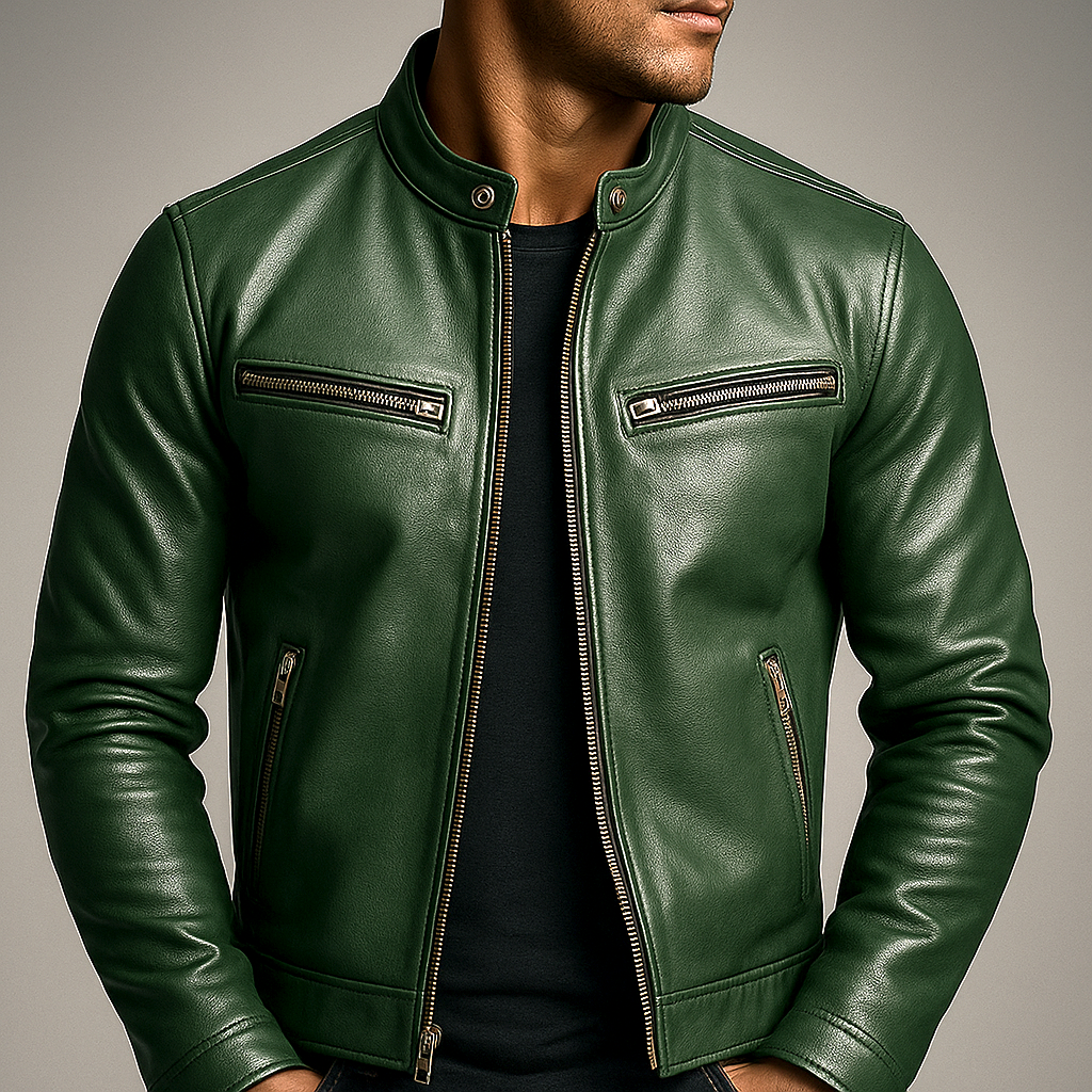 Chaqueta Vintage Valmont — Distinción sin esfuerzo | Negro