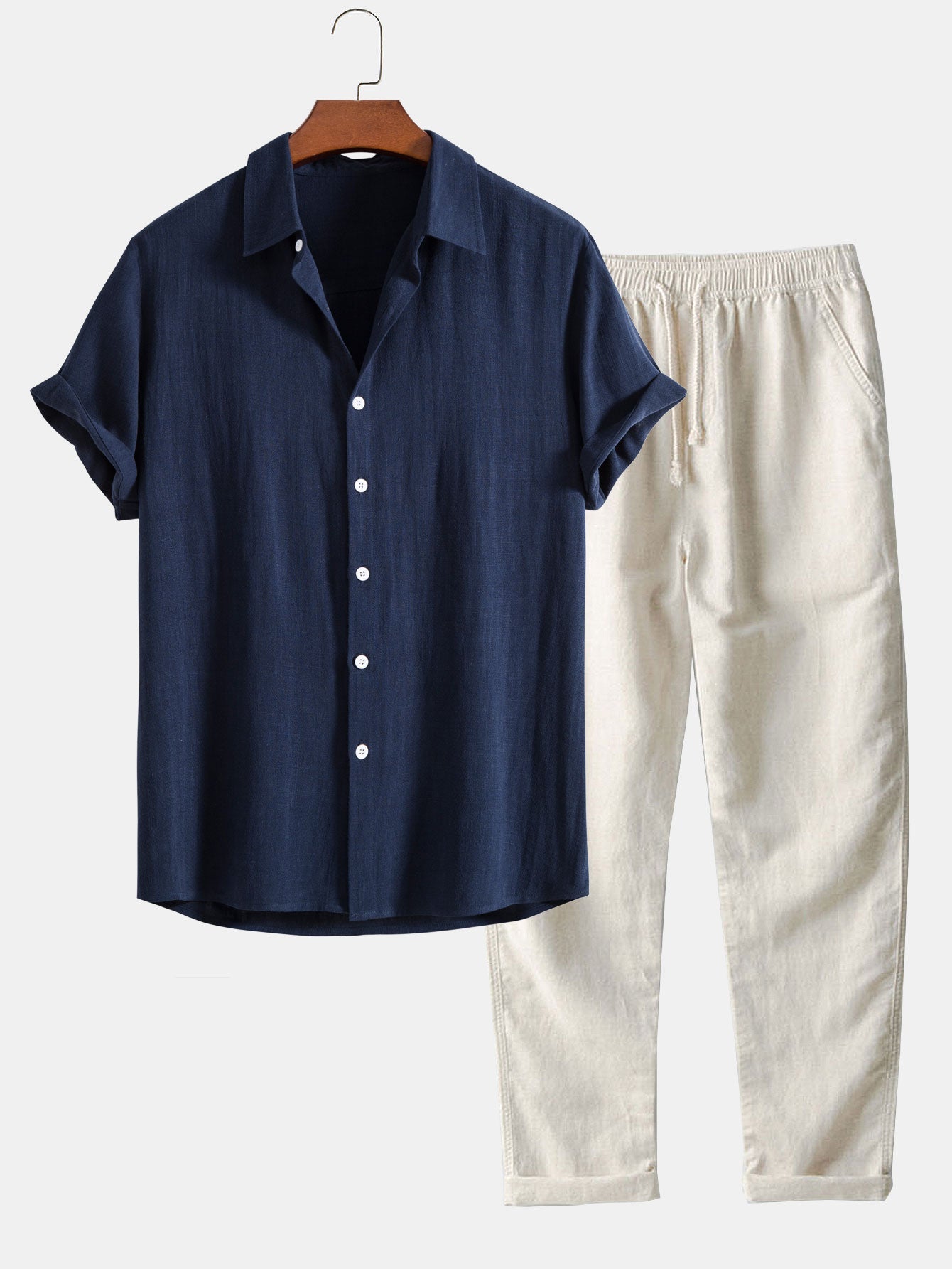 Conjunto Été II Valmont — Distinción sin esfuerzo | Azul