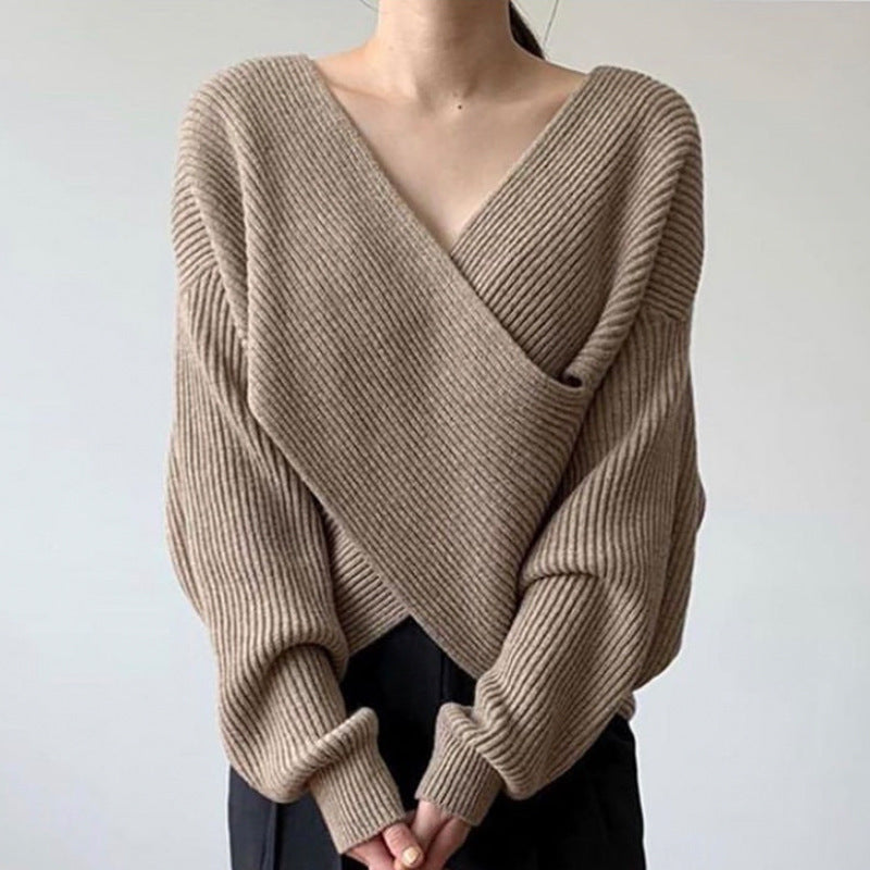 Jersey Croisé II Valmont — Elegancia irresistible | Blanco