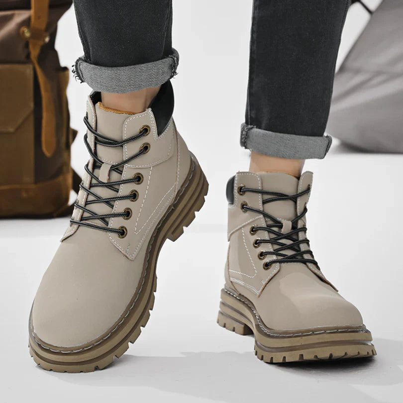 Botín Worker Luxe con Elevación Invisible +6cm