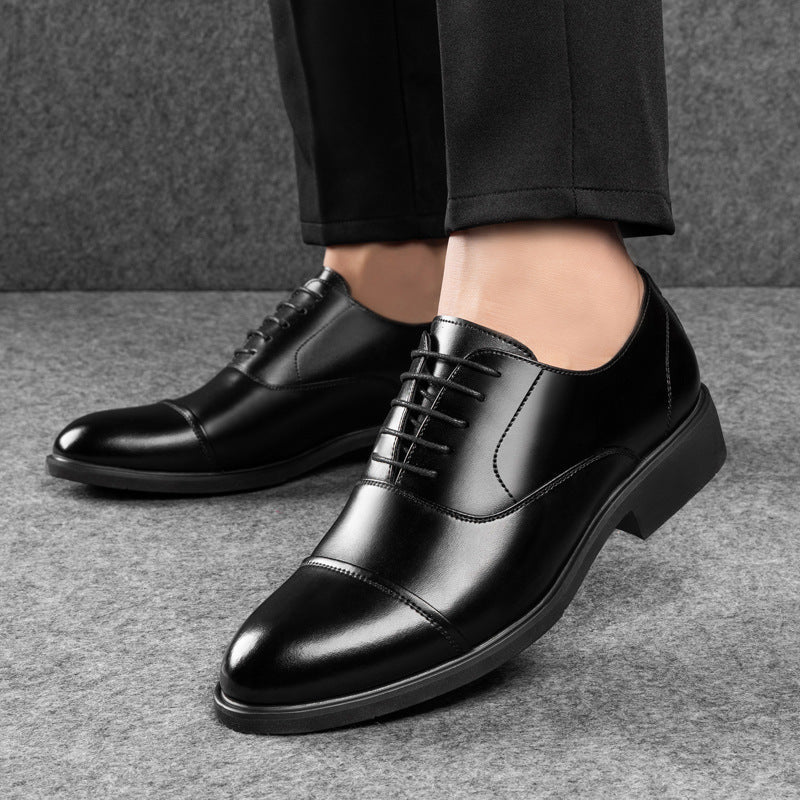 Zapato Val Noir — Elevación Invisible +6cm | El Favorito