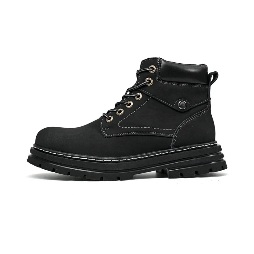 Botín Worker Luxe con Elevación Invisible +6cm