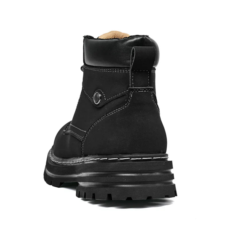 Botín Worker Luxe con Elevación Invisible +6cm