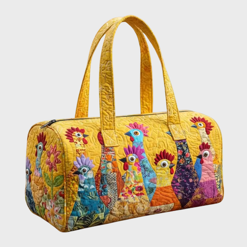 Bolso Estelle Valmont — Sac de Voyage Artesanal & Luminoso | Estampado Único