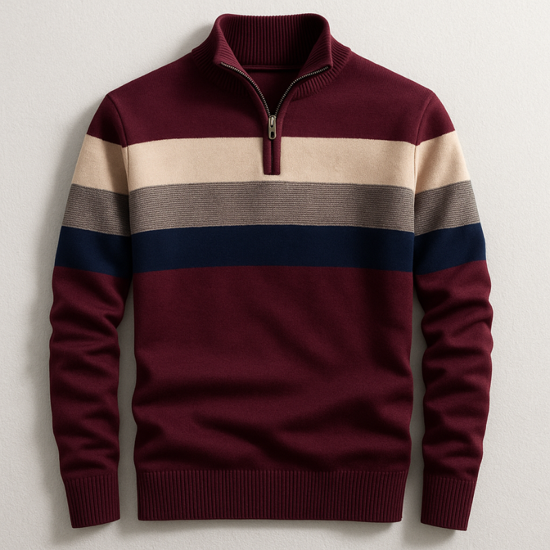 Jerseys David Valmont — suavidad que viste con distinción | Jersey con Cremallera Hombre