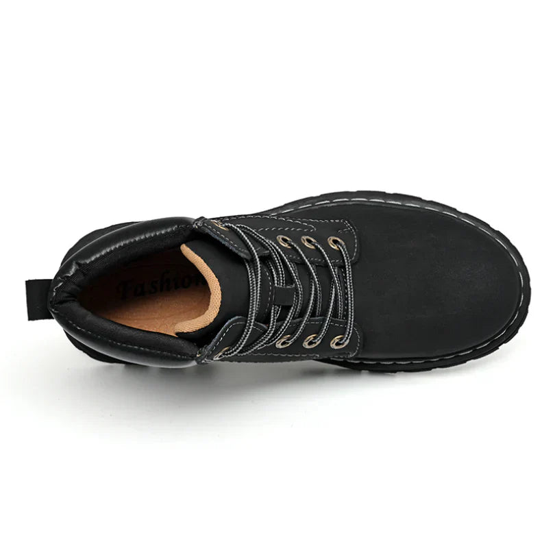 Botín Worker Luxe con Elevación Invisible +6cm
