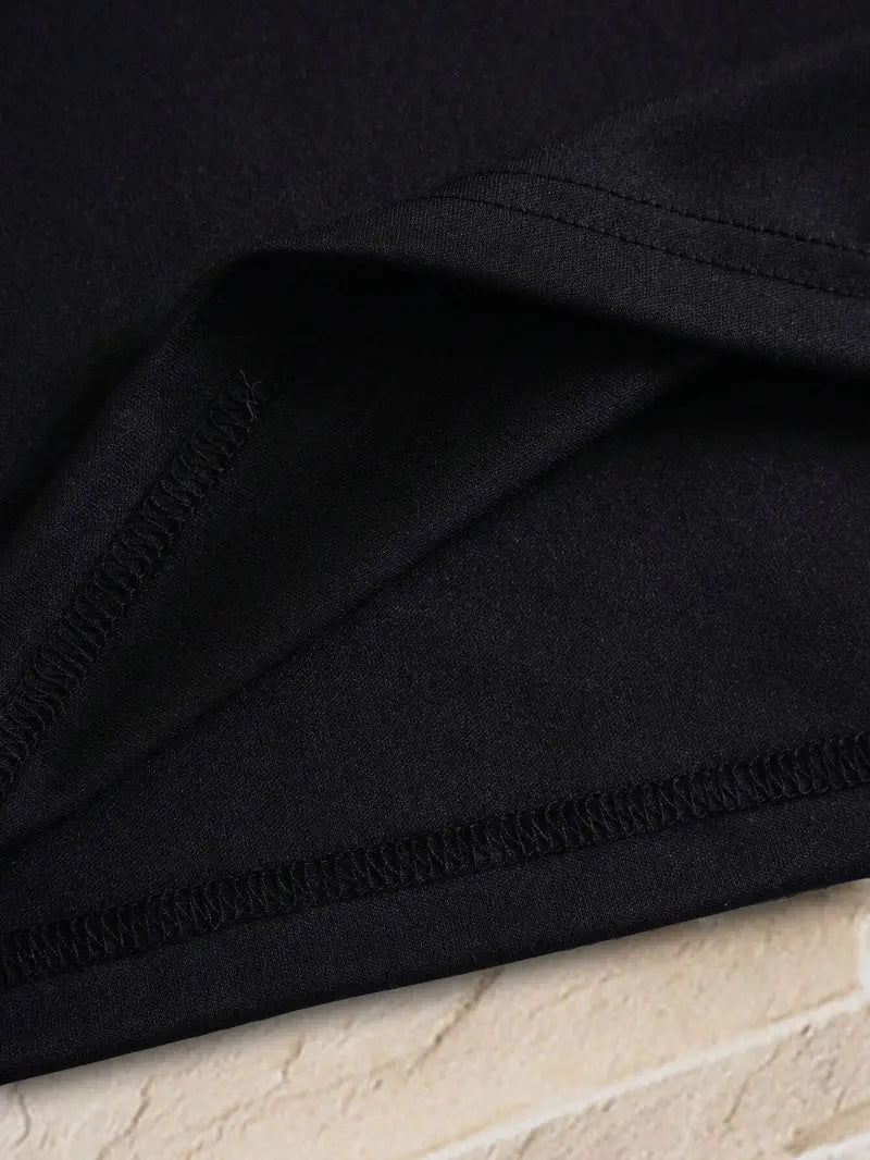 Camiseta Stylé Valmont — Distinción sin esfuerzo | Negro