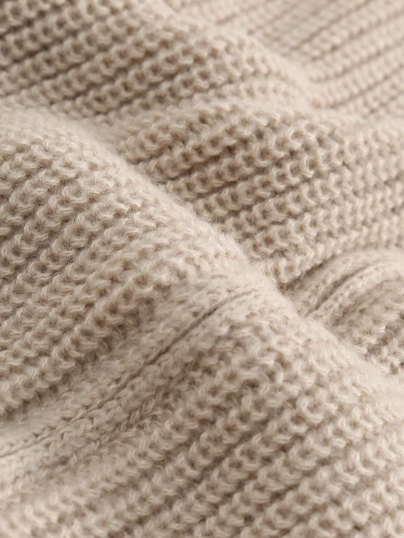 Cardigan Zip Valmont — Distinción sin esfuerzo | Beige