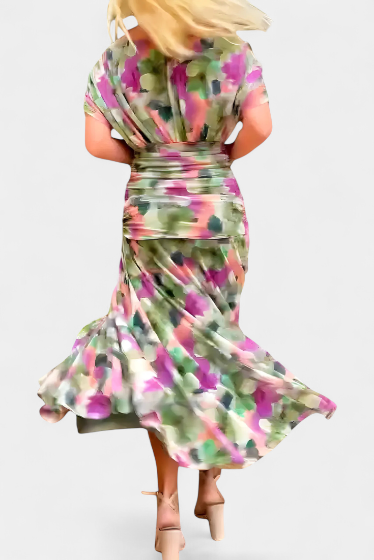 Vestido Maxi Florendra Valmont — Elegancia irresistible | Blanco