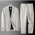 Conjunto Lin Élégant Valmont — Distinción sin esfuerzo | Beige