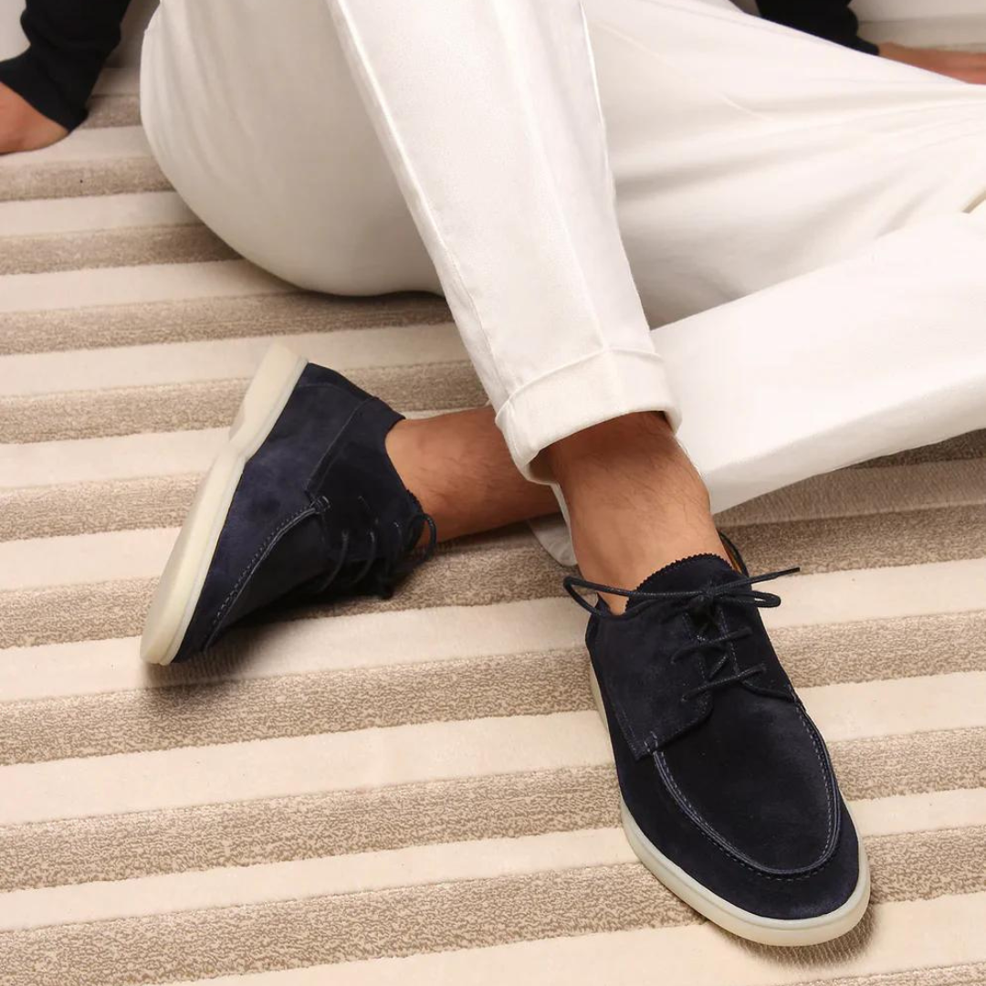 Mocasín Norbert Valmont — Ante Premium Confort Hombre