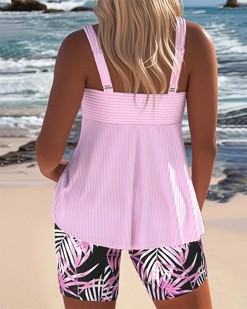 Tankinis Vivienne Valmont — elegancia balnear sin límites | Tankini Colorido Set