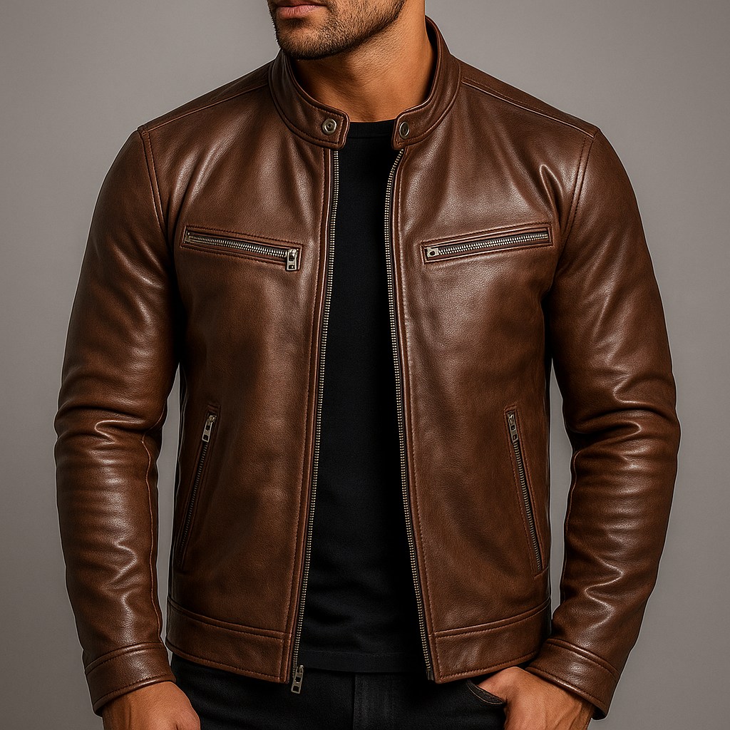 Chaqueta Vintage Valmont — Distinción sin esfuerzo | Negro