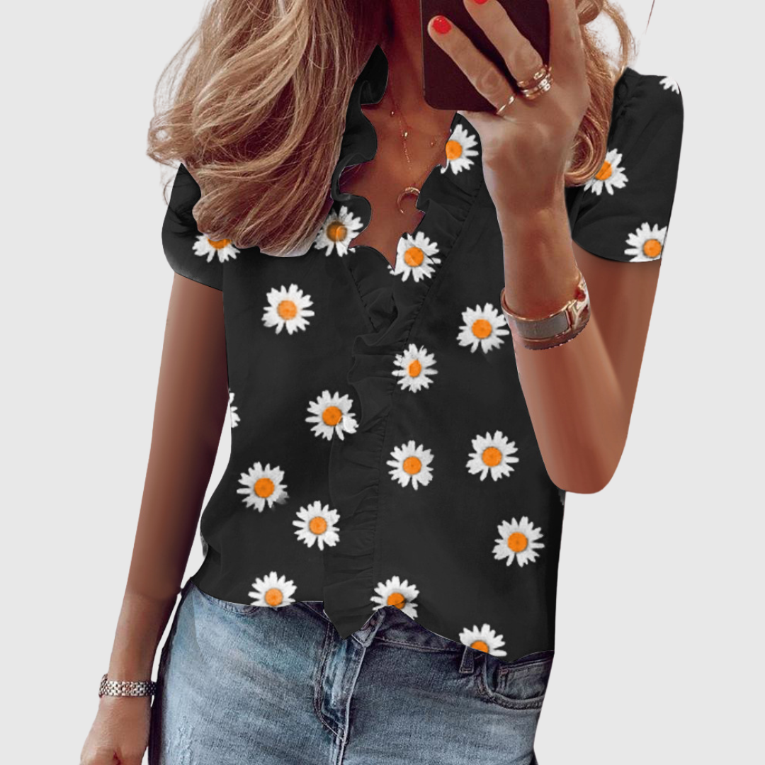 Blusas Isadora Valmont — delicadeza que enmarca tu belleza | Blusa de Verano Elegante