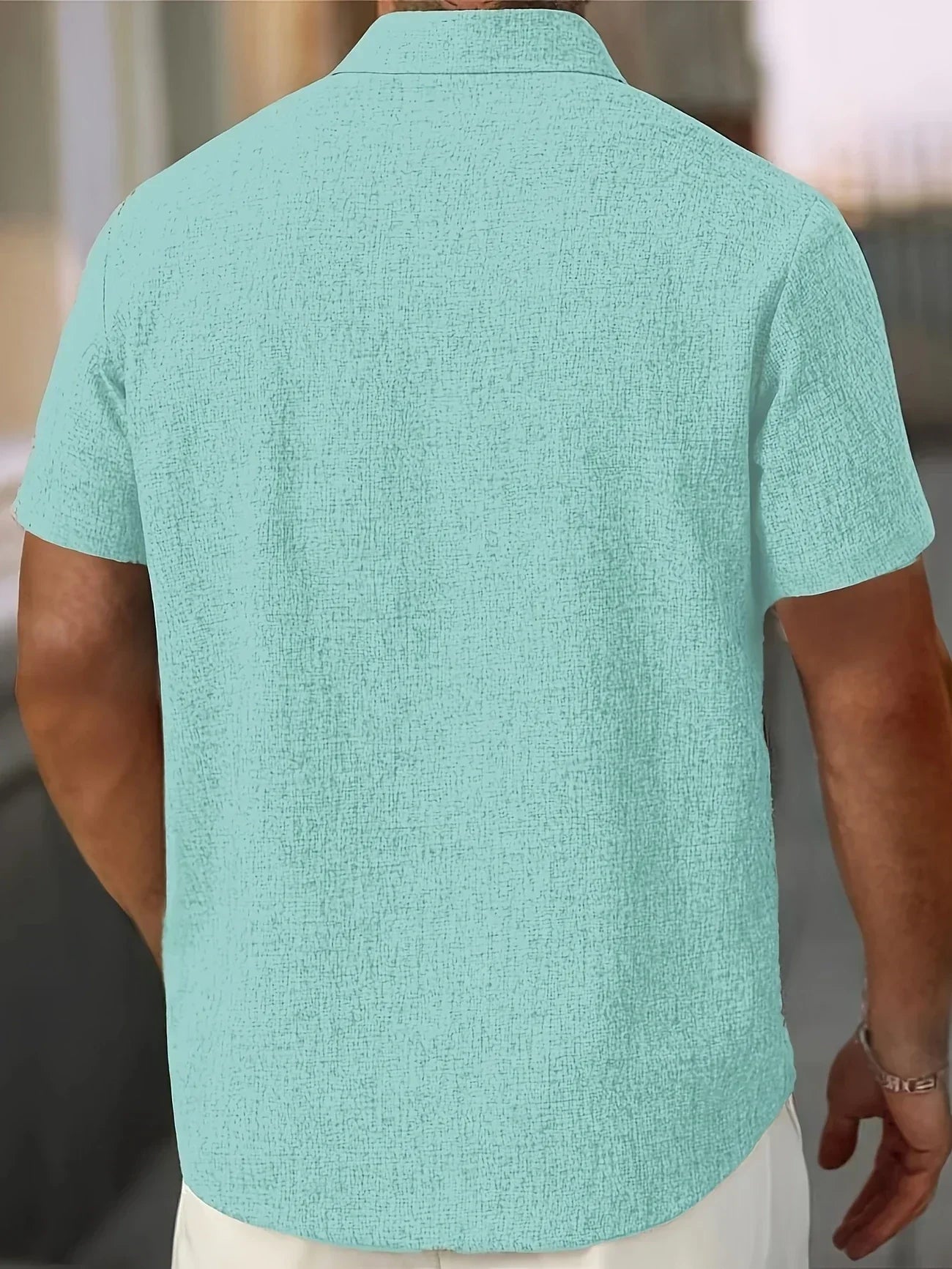 Camisa Lin Valmont — Distinción sin esfuerzo | Beige