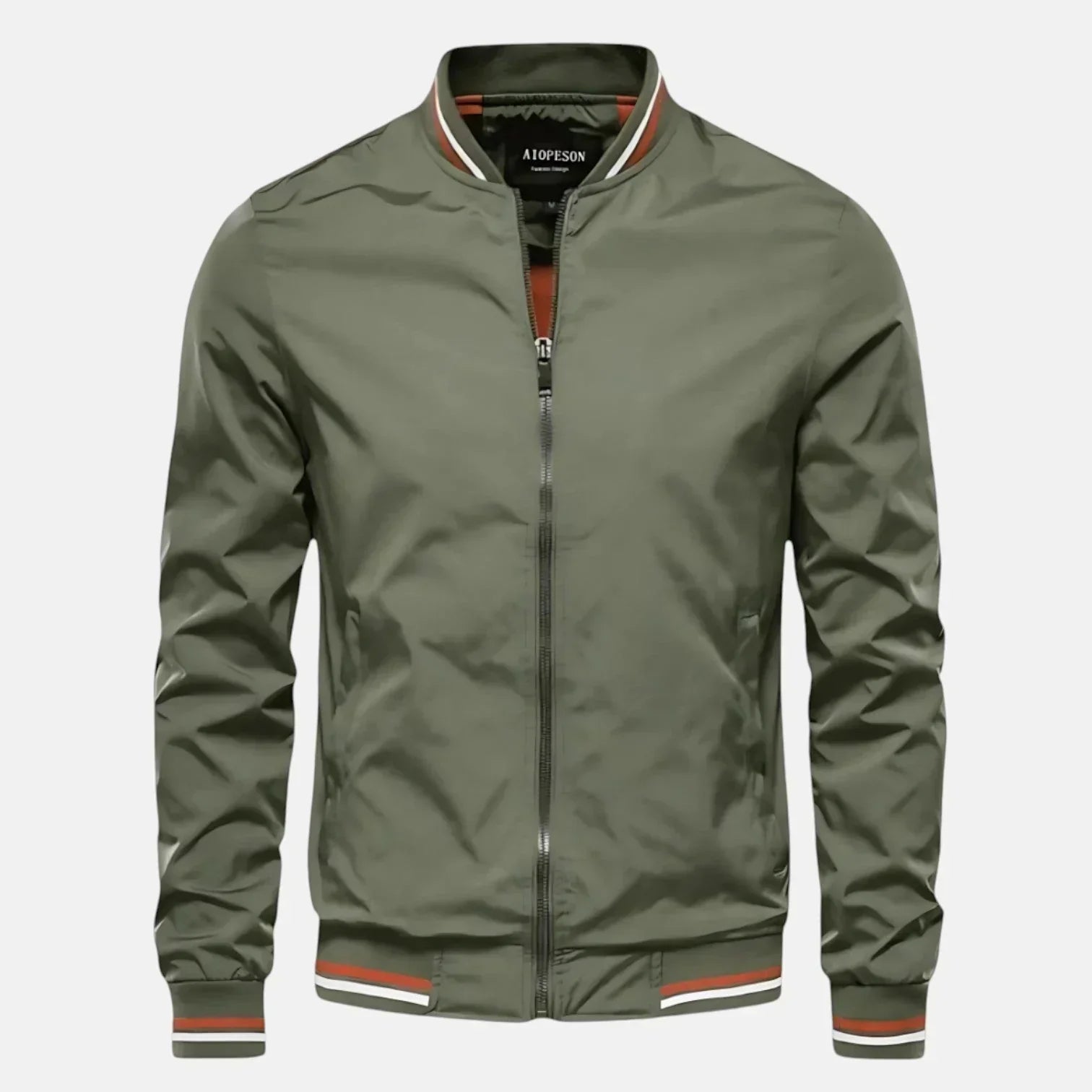 Hadrien Valmont — Cortavientos Ultraligero Premium | Verde, Negro, Beige y Azul Marino