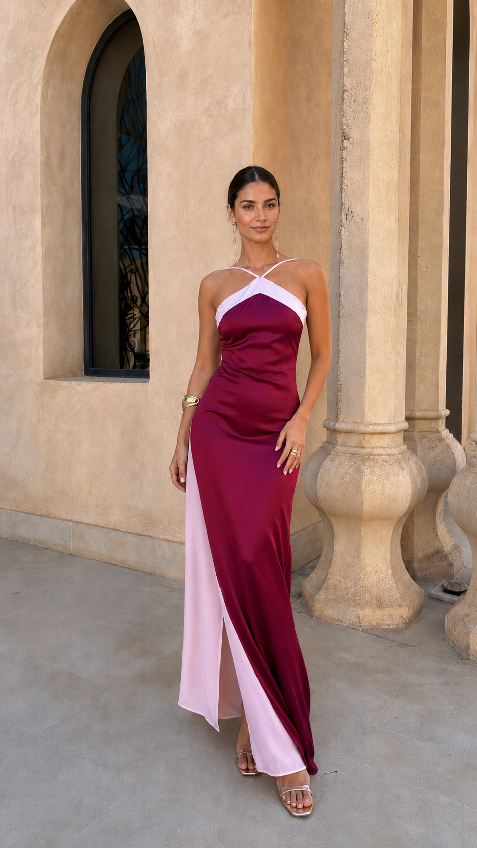 Oasis Burdeos Valmont — Vestido | Colección Marrakech