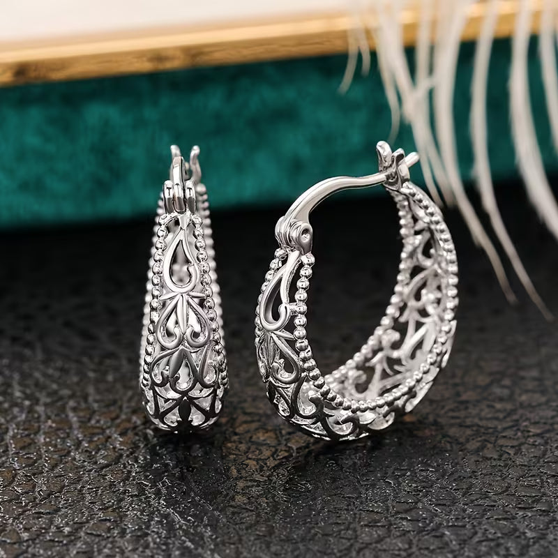 Pendientes Filigrane Héritage Valmont — Elegancia irresistible | Elegante