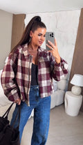 Rossella Check Valmont — Chaqueta Acolchada Cuadros Escoceses | Scottish Luxe