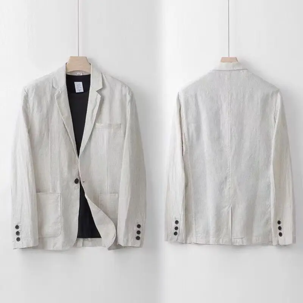 Conjunto Lin Élégant Valmont — Distinción sin esfuerzo | Beige