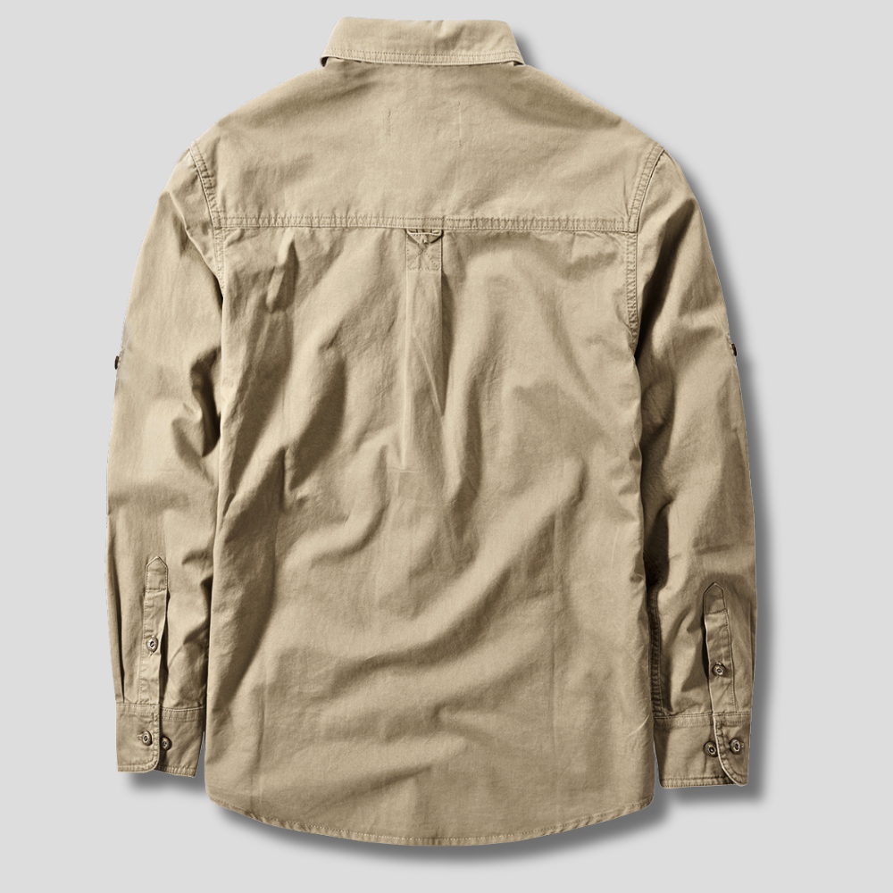 Camisa Cargo Valmont — Distinción sin esfuerzo | Verde