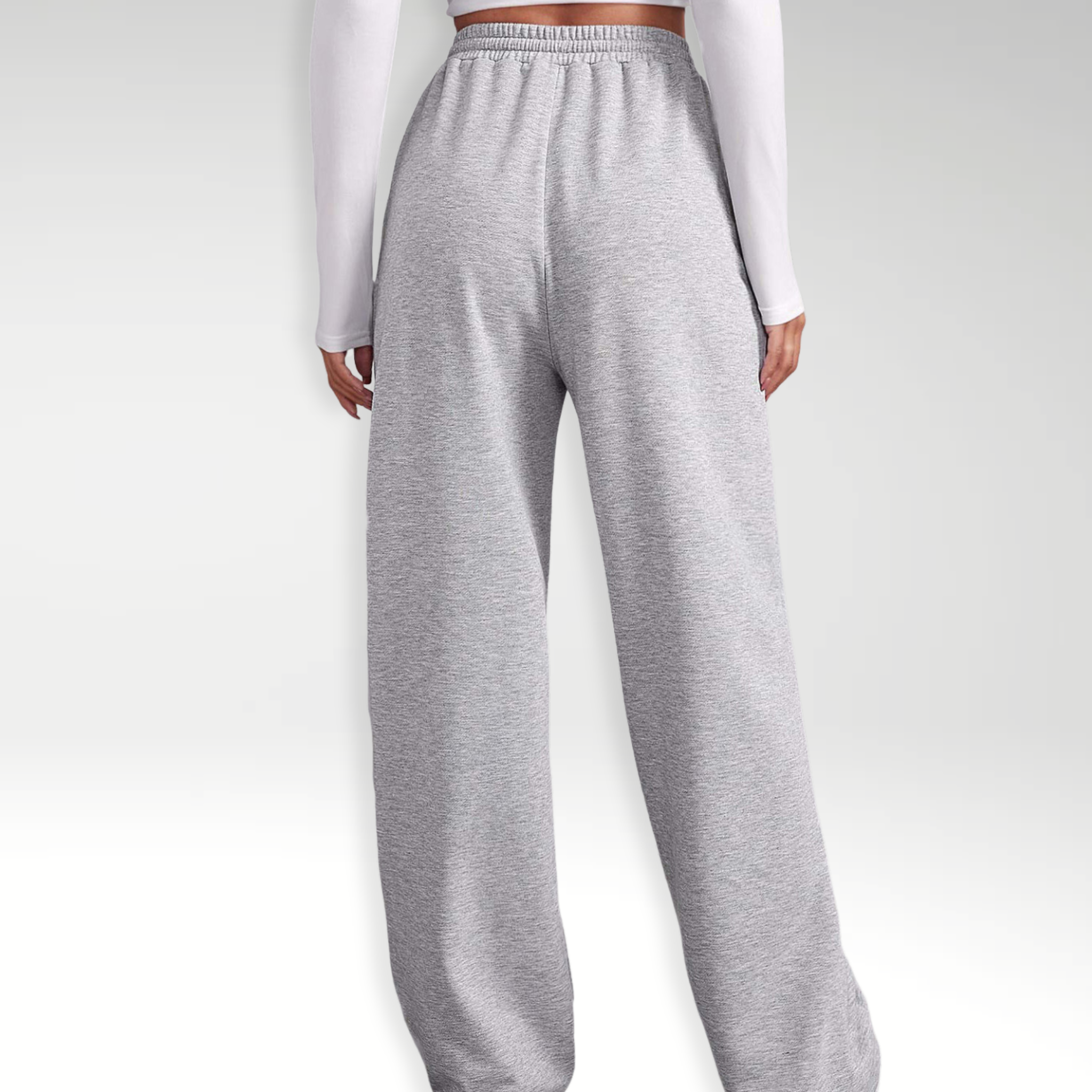 Jogger Wide Valmont — Distinción sin esfuerzo | Negro
