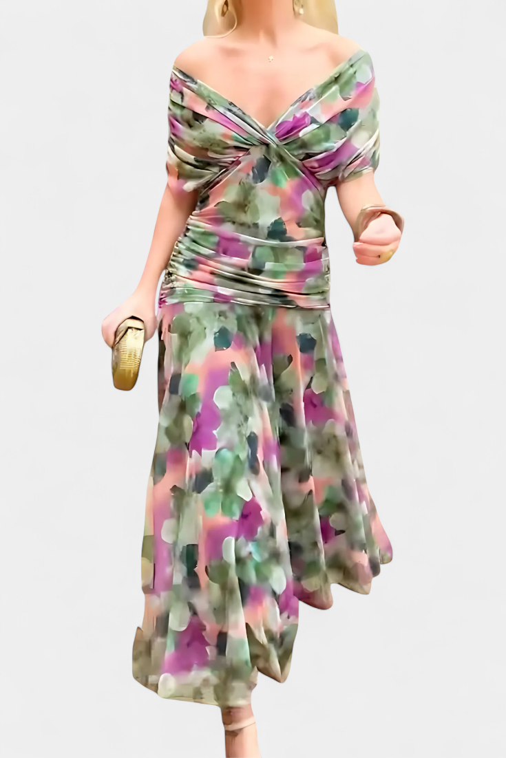 Vestido Maxi Florendra Valmont — Elegancia irresistible | Blanco