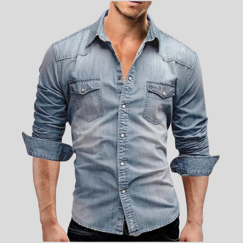 Camisa Denim Valmont — Distinción sin esfuerzo | Denim