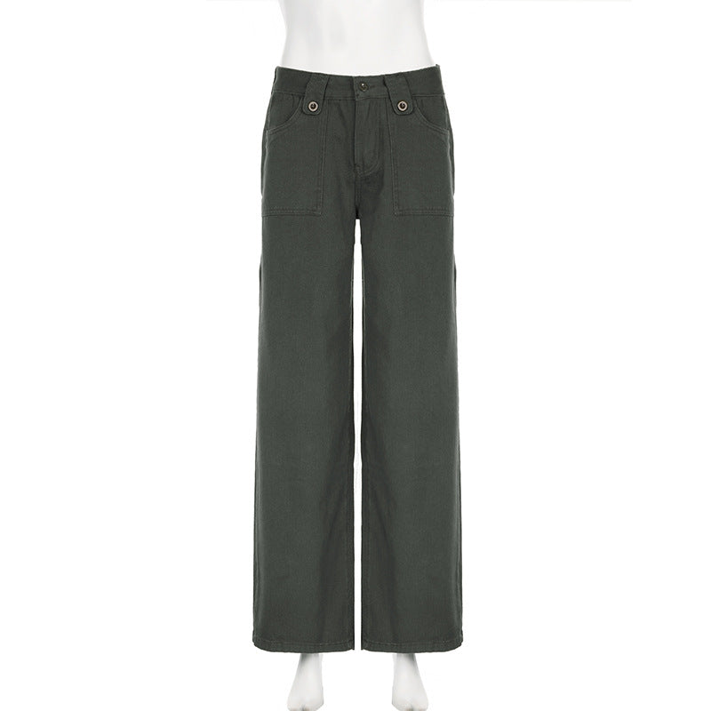 Urbana Valmont — Pantalón Cintura Alta Estilo Urbano | Mujer