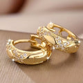 Pendientes Créoles Luxe Valmont — Elegancia irresistible | Elegante