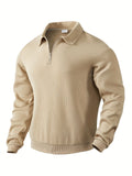 Jerseys Didier – Pull zippé vintage avec design géométrique Valmont — suavidad que viste con distinción | Didier – Pull zippé vintage avec design géométrique