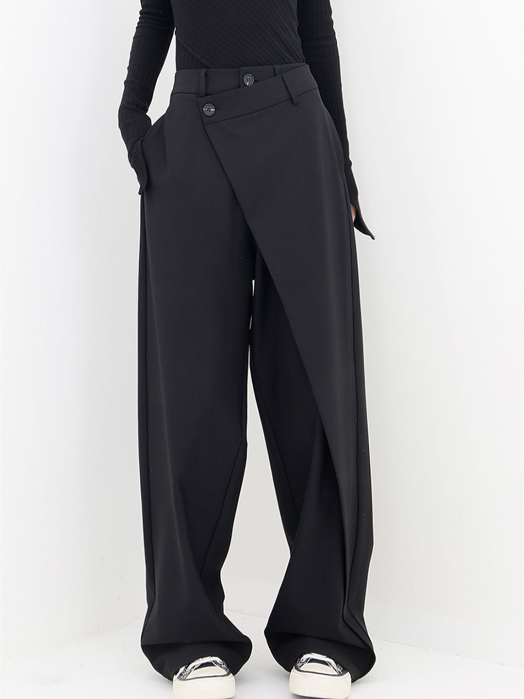 Pantalón Comfort Valmont — Elegancia irresistible | Negro