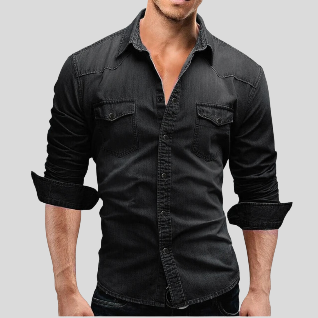 Camisa Denim Valmont — Distinción sin esfuerzo | Denim