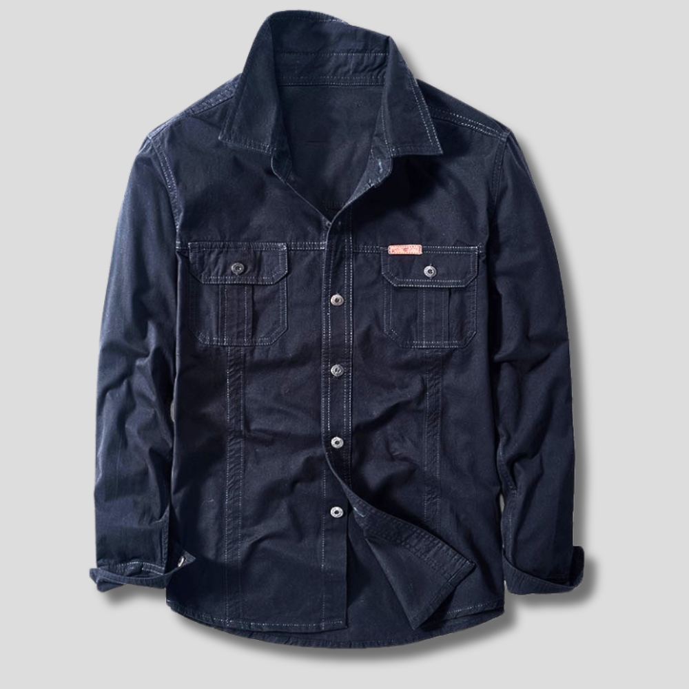 Camisa Cargo Valmont — Distinción sin esfuerzo | Verde