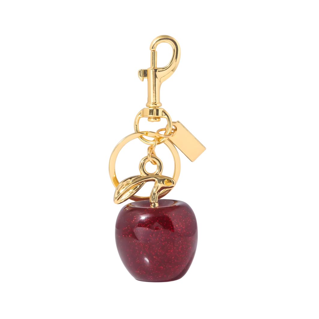 Golden Apple Valmont — Charm Manzana Dorada para Bolso | Tentación Dorada