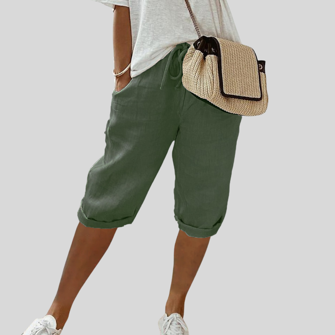 Shorts Short Fluide Confort Élégant Valmont — libertad con corte impecable | Short Fluide Confort Élégant
