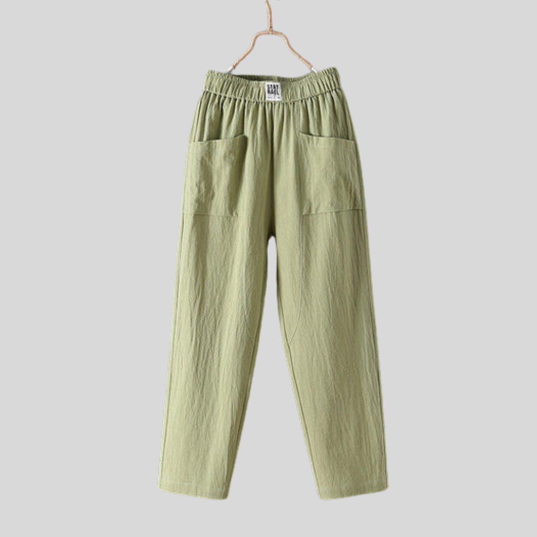Tacones Alyra - Pantalons Relaxés avec Poches Valmont — altura con elegancia absoluta | Alyra - Pantalons Relaxés avec Poches