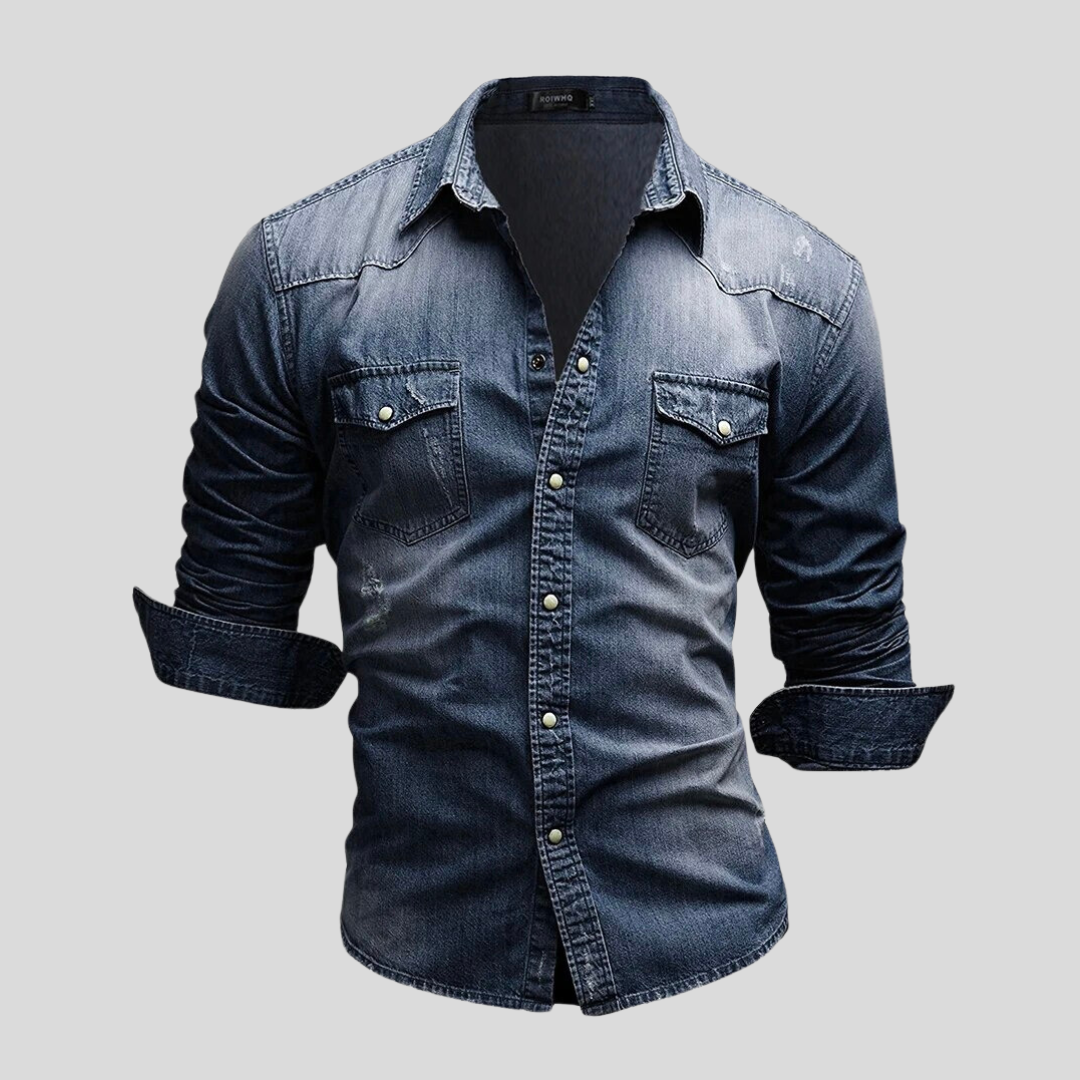 Camisa Denim Valmont — Distinción sin esfuerzo | Denim