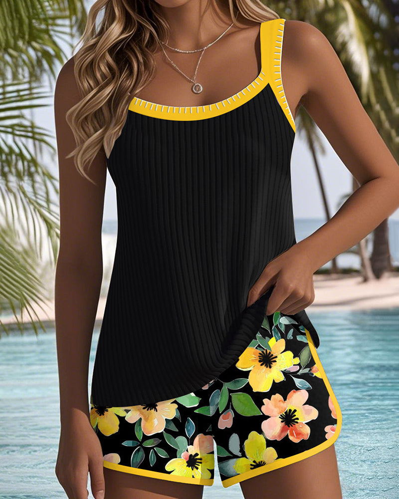 Tankinis Capucine Valmont — elegancia balnear sin límites | Tankini Elegante Dos Piezas