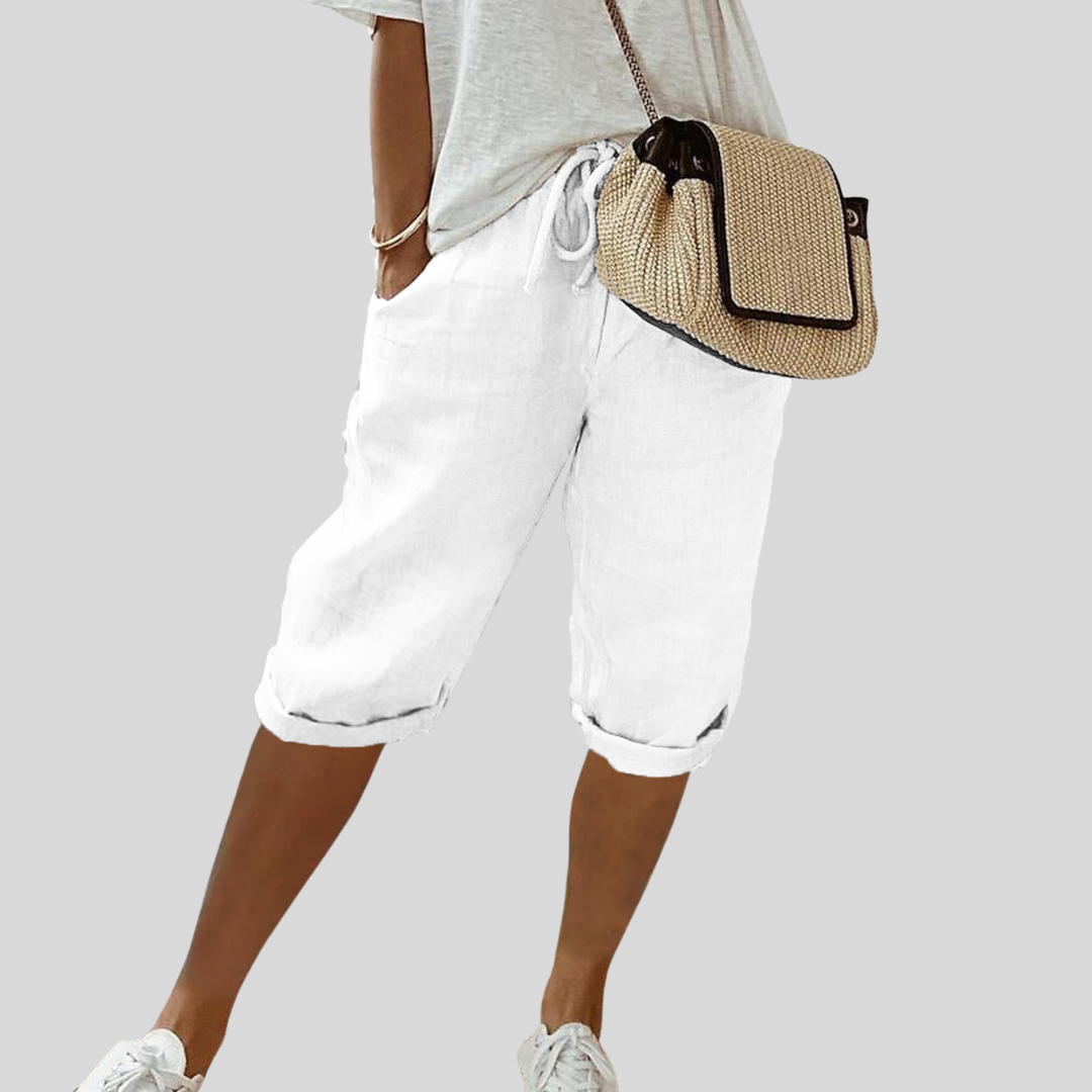 Shorts Short Fluide Confort Élégant Valmont — libertad con corte impecable | Short Fluide Confort Élégant