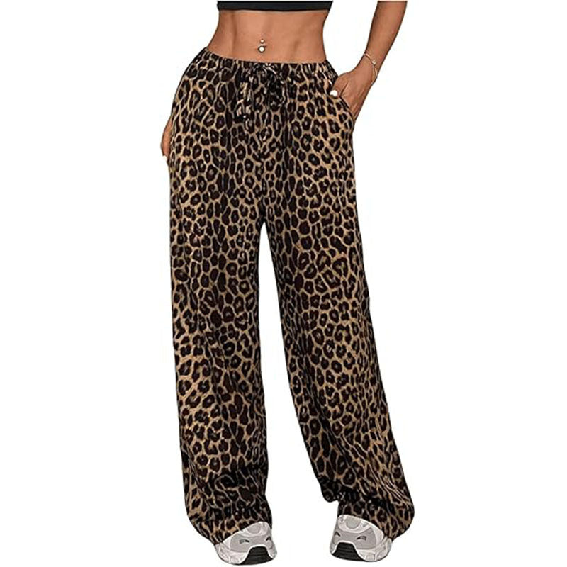 Léopard Valmont — Pantalón Casual Cintura Alta Leopardo | Audacia Felina