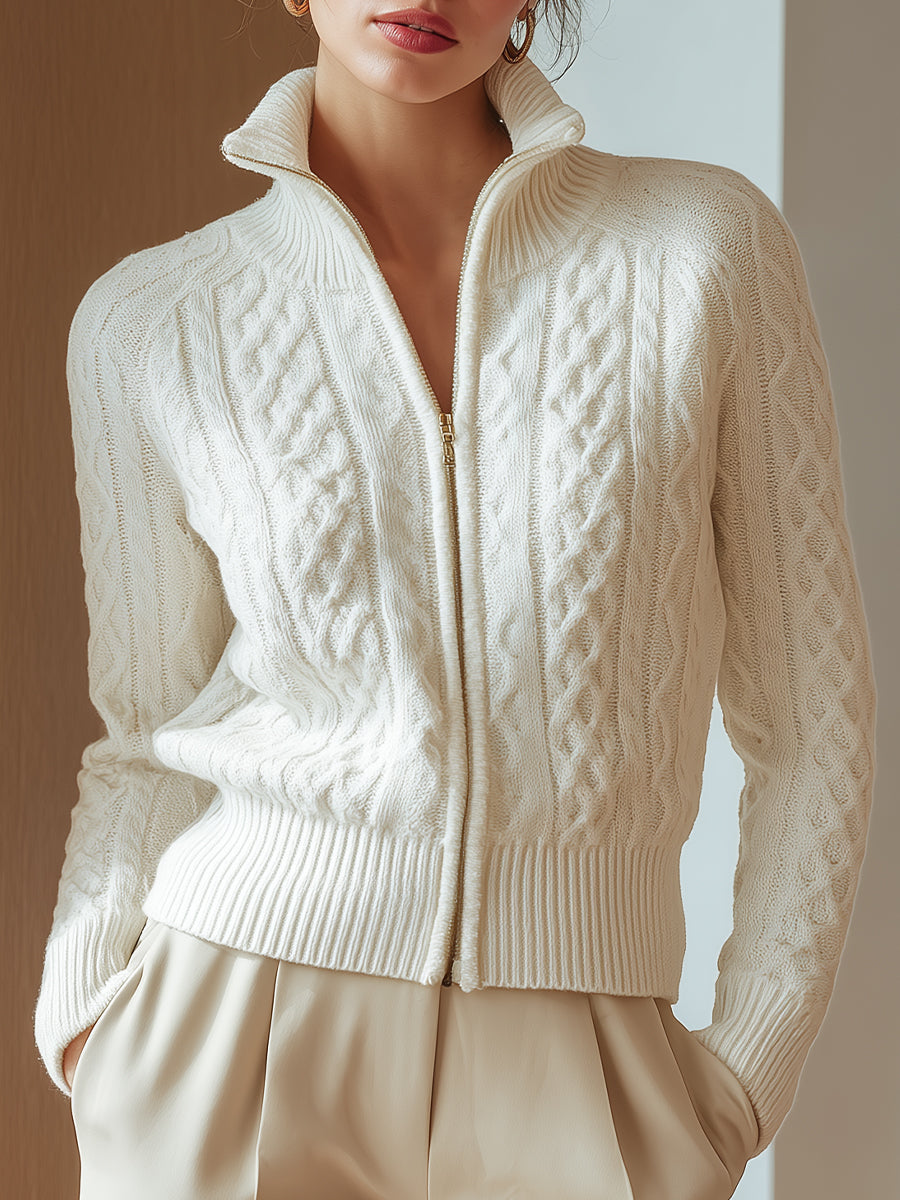 Célestine Valmont — Jersey Punto Suave Cuello Alto | FIN REBAJAS -70%