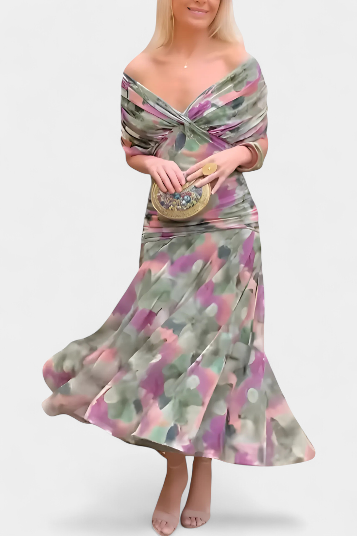 Vestido Maxi Florendra Valmont — Elegancia irresistible | Blanco