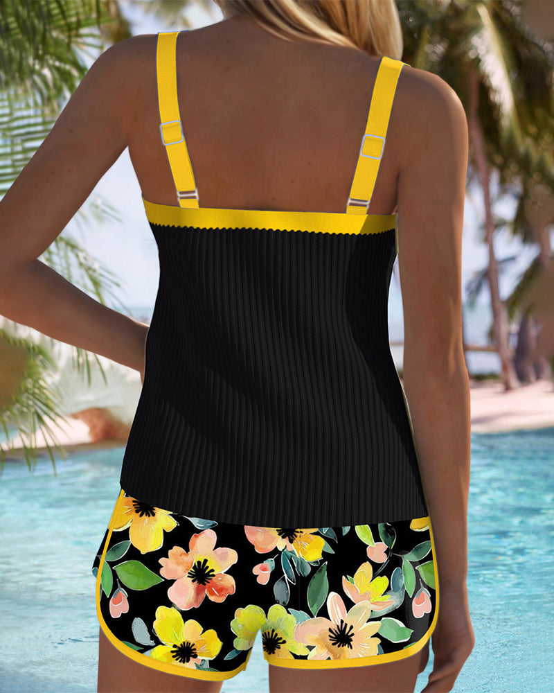 Tankinis Capucine Valmont — elegancia balnear sin límites | Tankini Elegante Dos Piezas