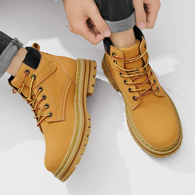 Botín Worker Luxe con Elevación Invisible +6cm