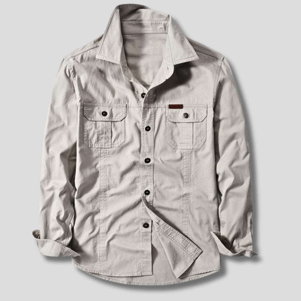 Camisa Cargo Valmont — Distinción sin esfuerzo | Verde