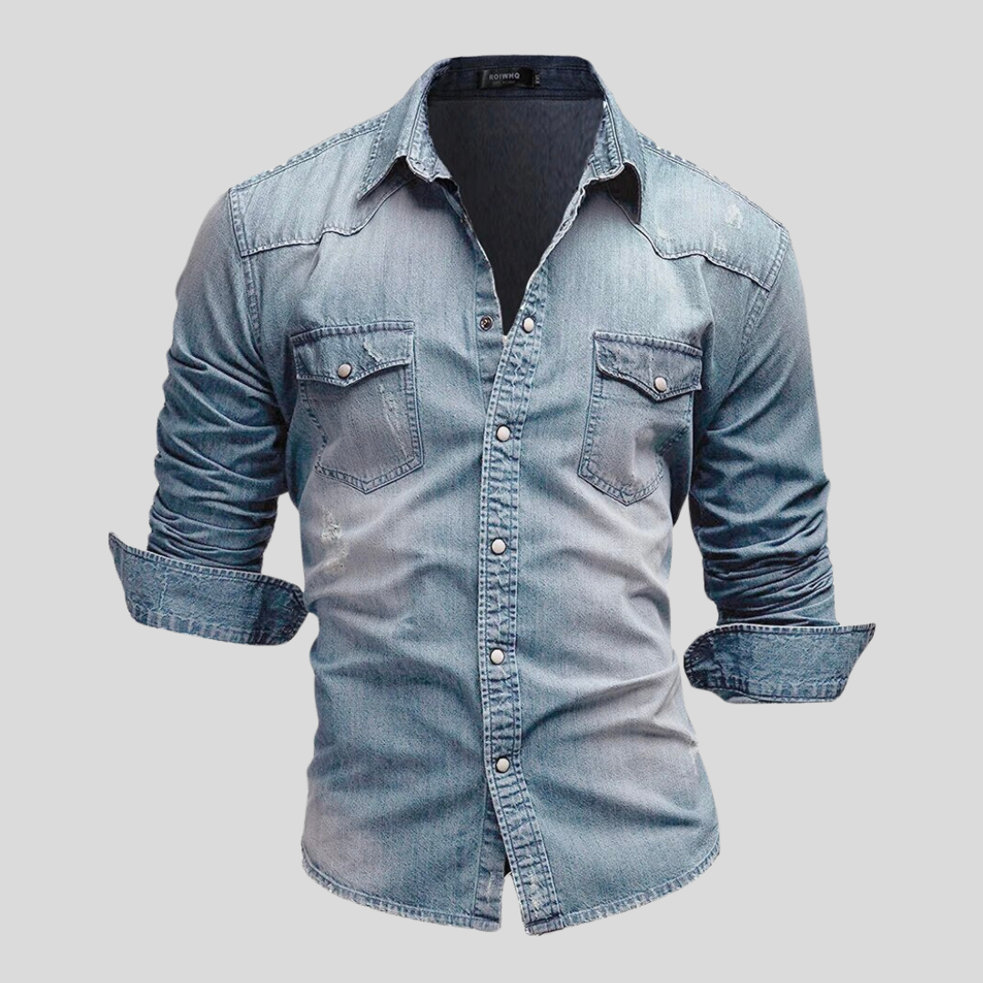 Camisa Denim Valmont — Distinción sin esfuerzo | Denim